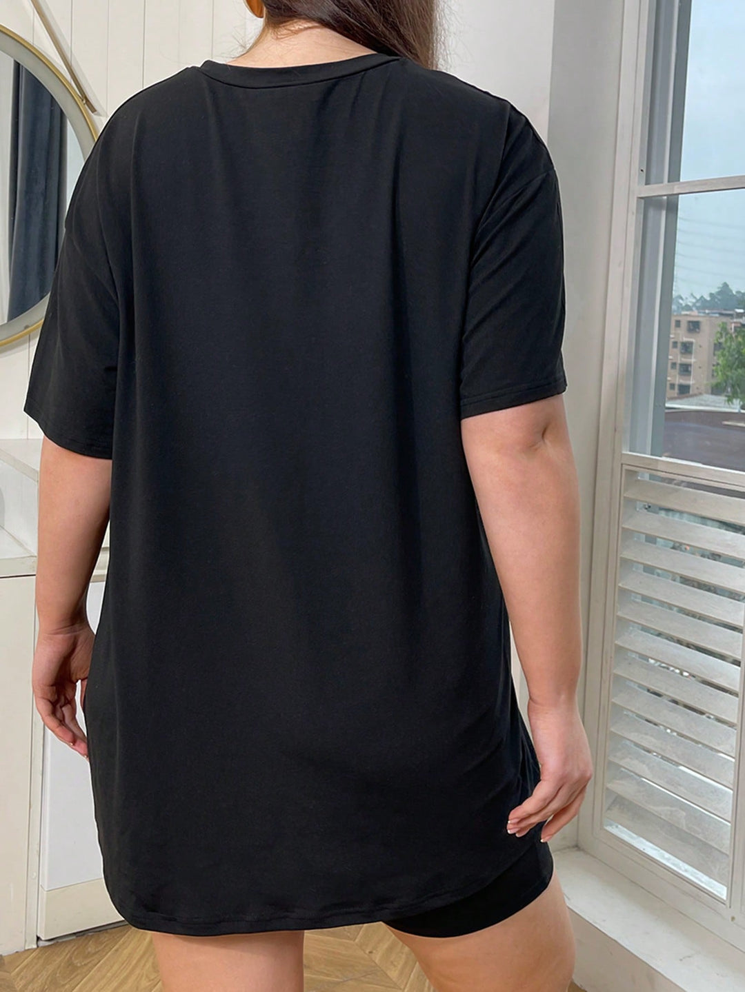 Tricou SHEIN, negru