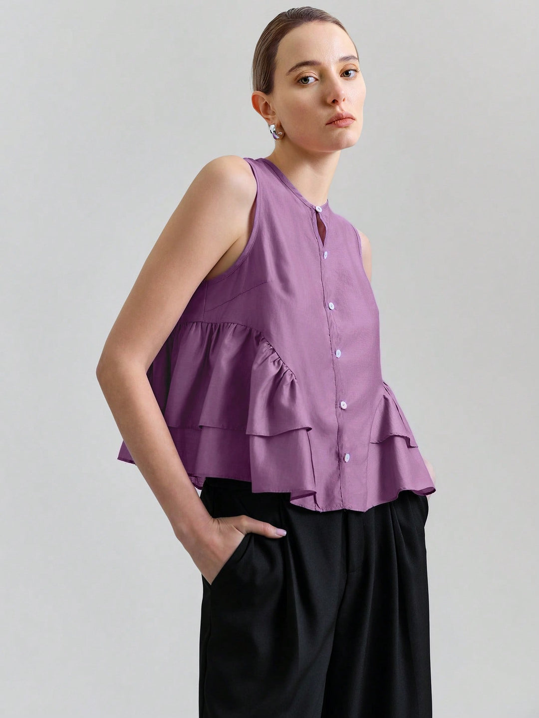 Bluza SHEIN, mov