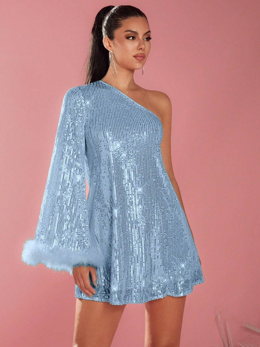 Rochie mini SHEIN, albastru