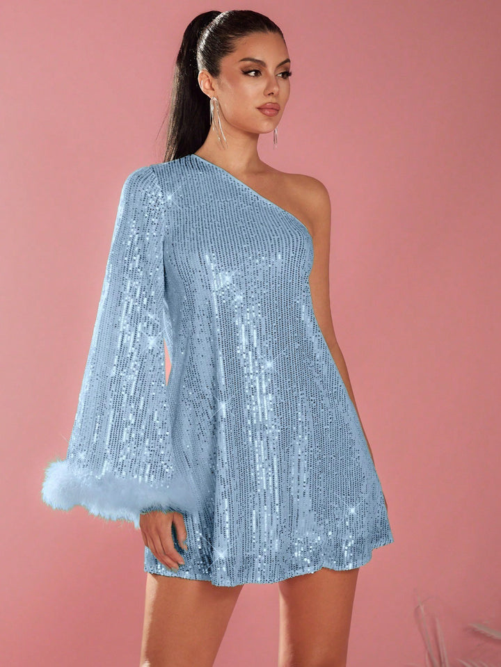 Rochie mini SHEIN, albastru