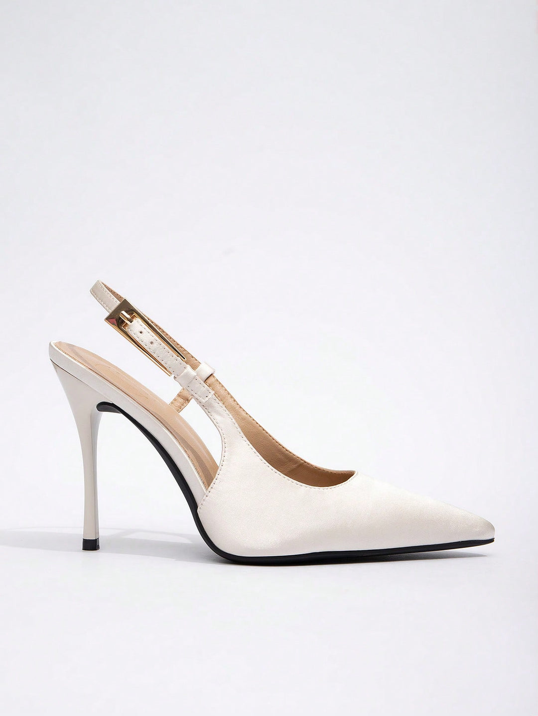 Pantofi cu toc SHEIN, bej