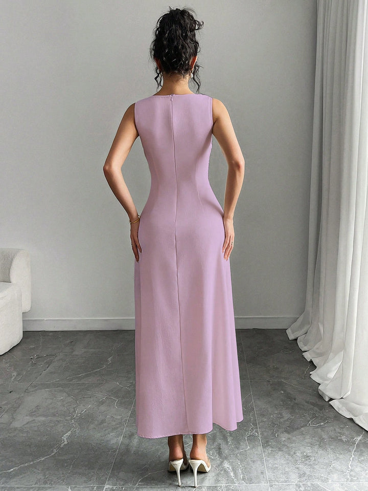 SHEIN midi ruha, lila
