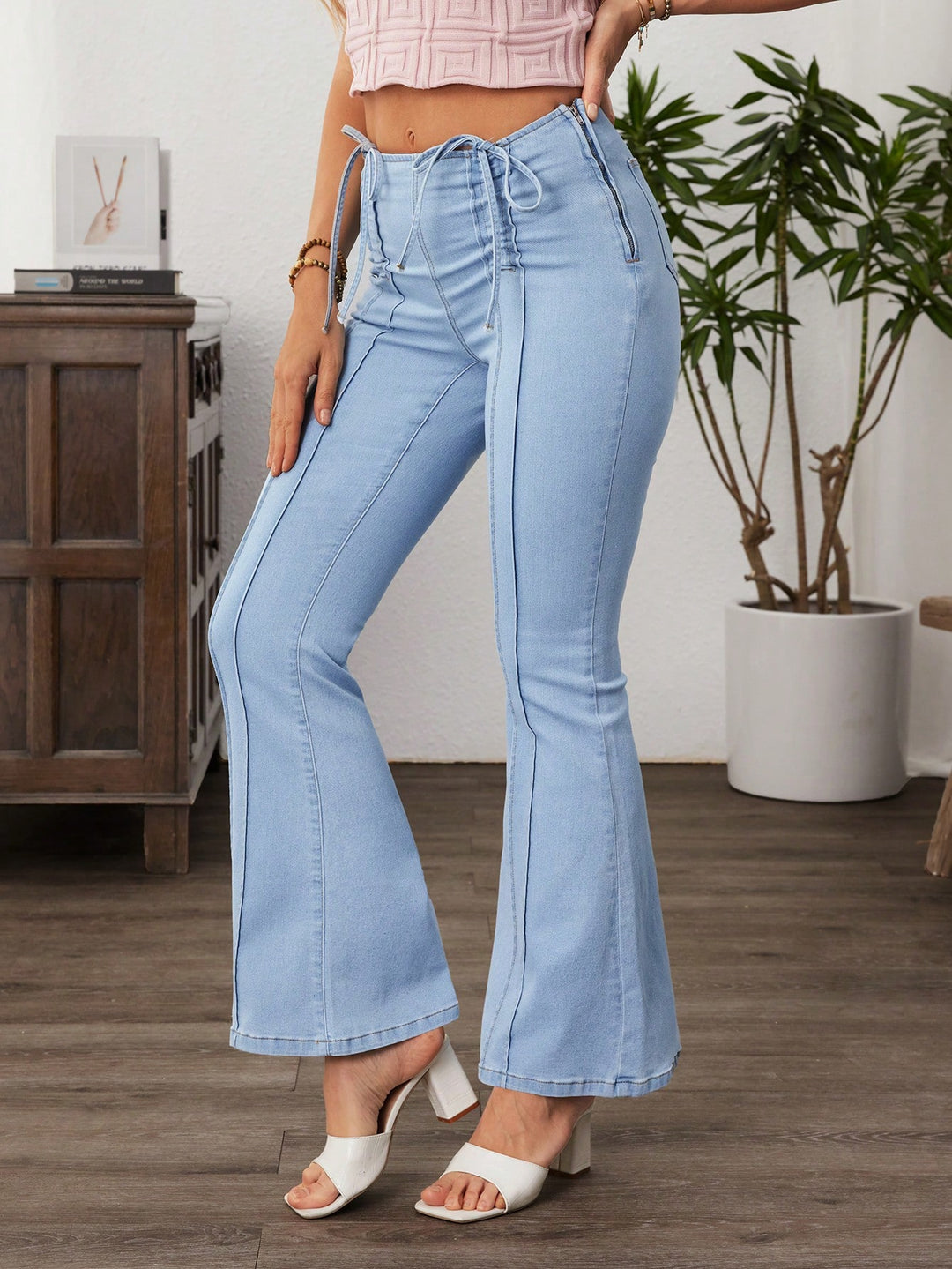 Jeans SHEIN, albastru