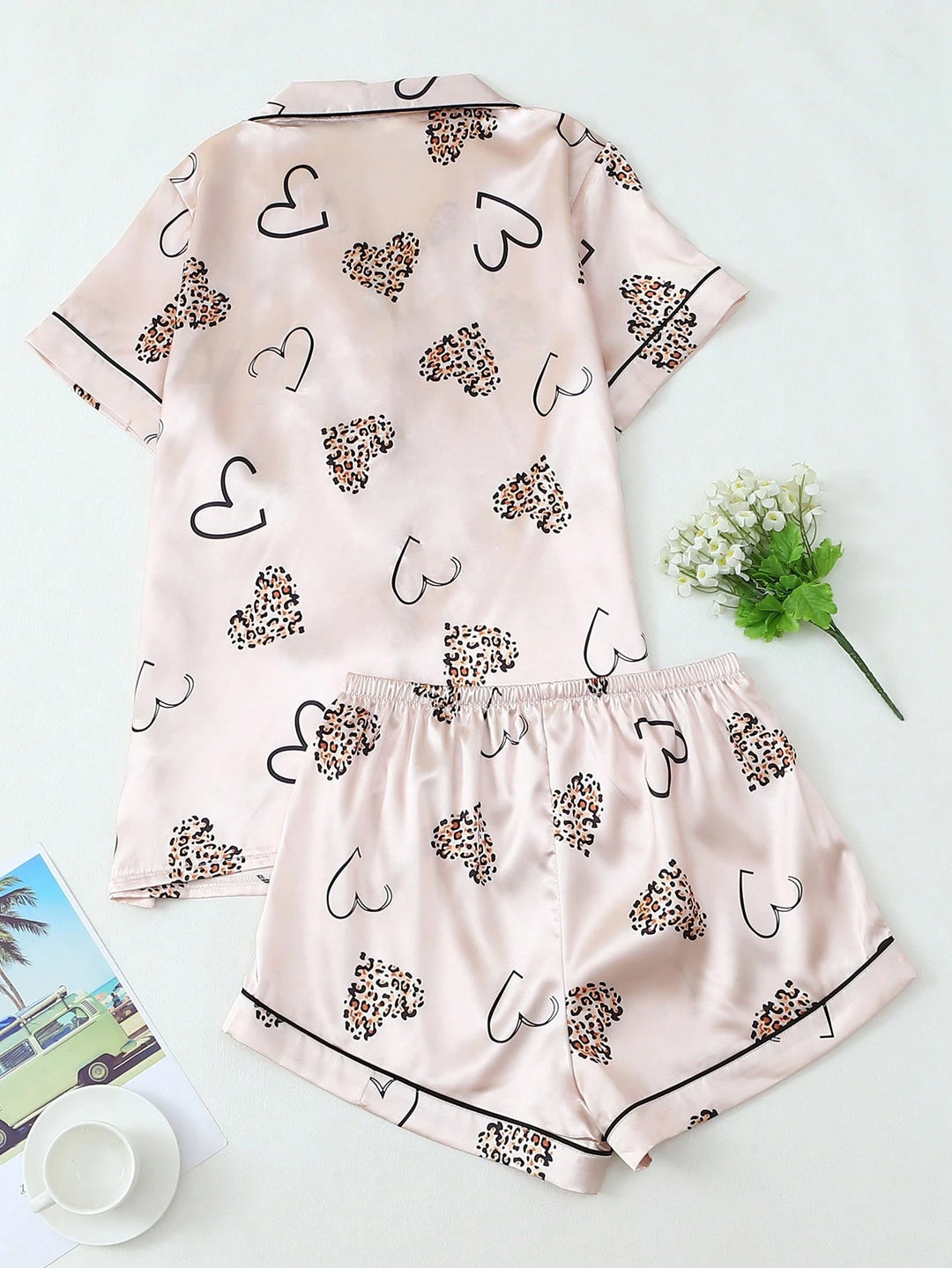 Compleu pijamale SHEIN, mix culori