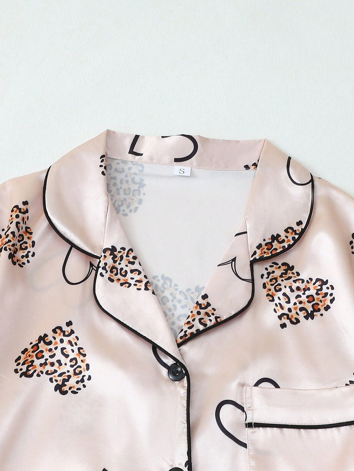 Compleu pijamale SHEIN, mix culori