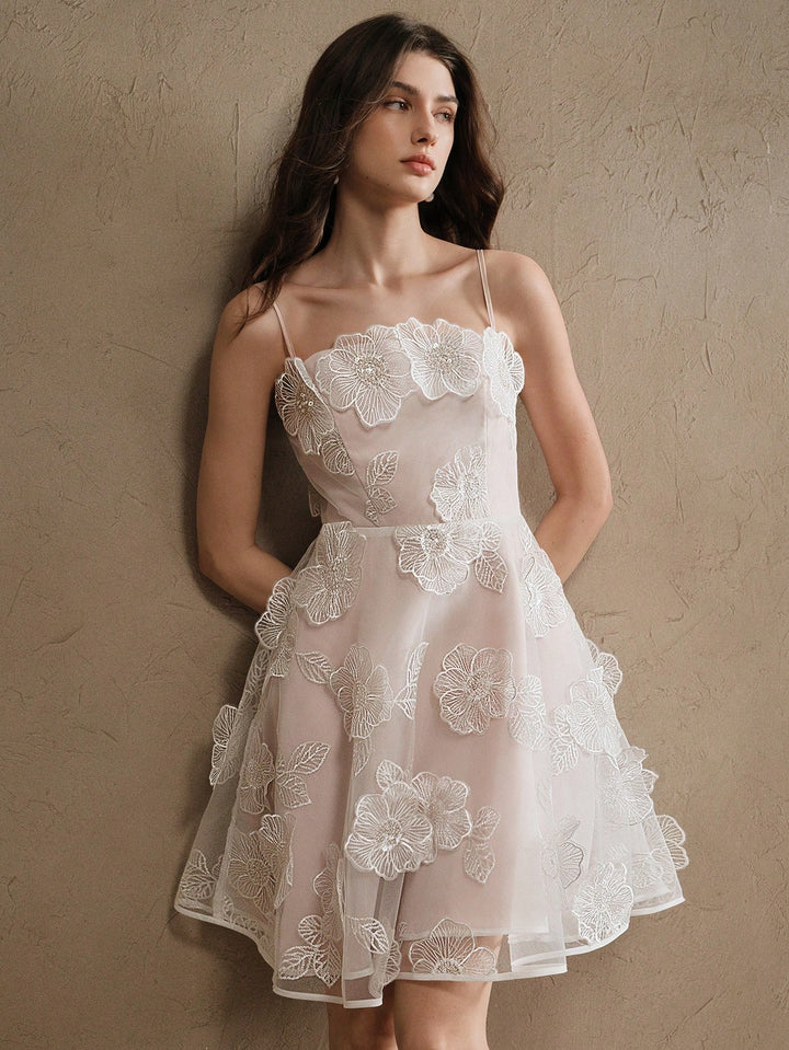 Rochie scurtă SHEIN, alb