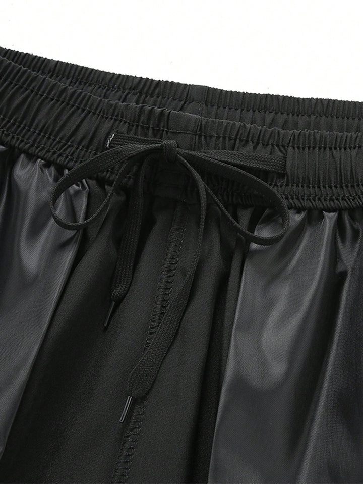 Pantaloni scurți SHEIN, negru