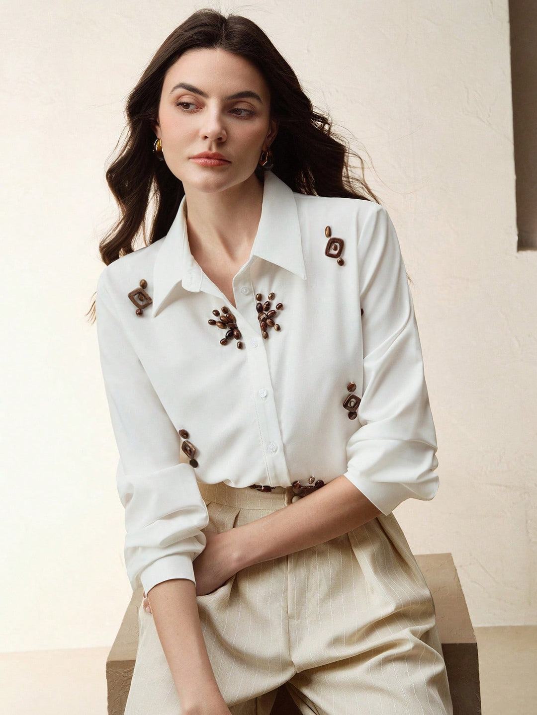 Bluza SHEIN, alb