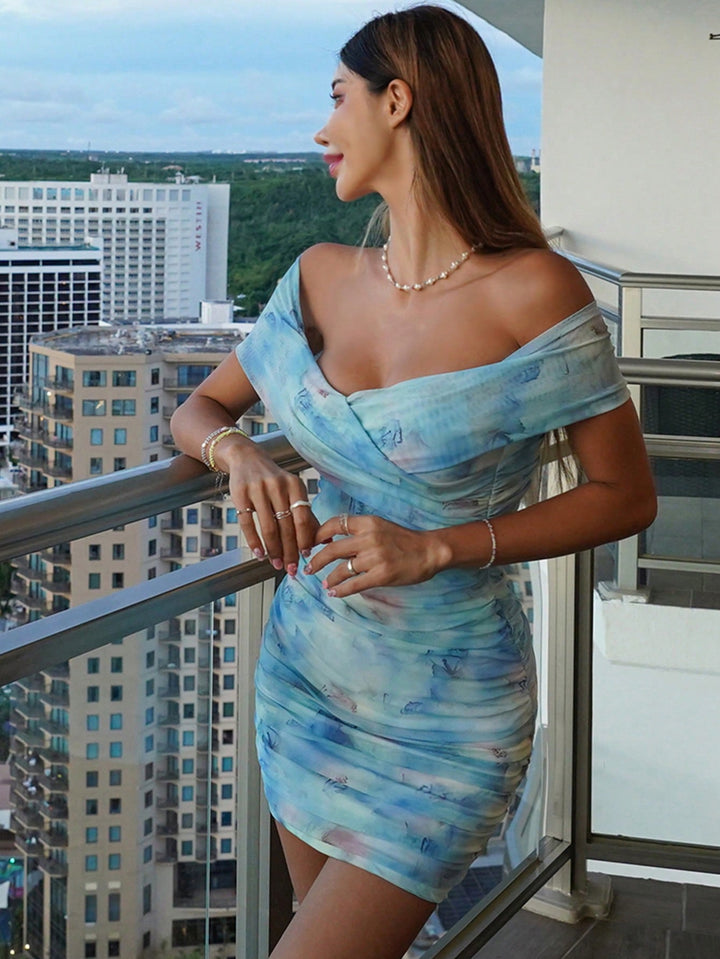 SHEIN miniruha, kék