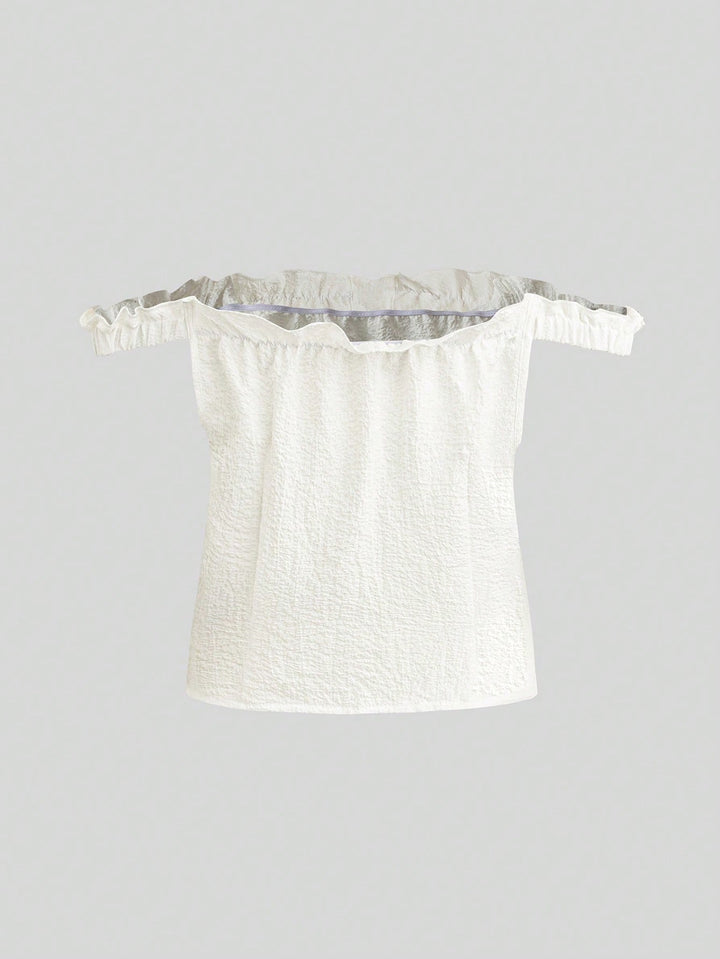 Top SHEIN, fehér