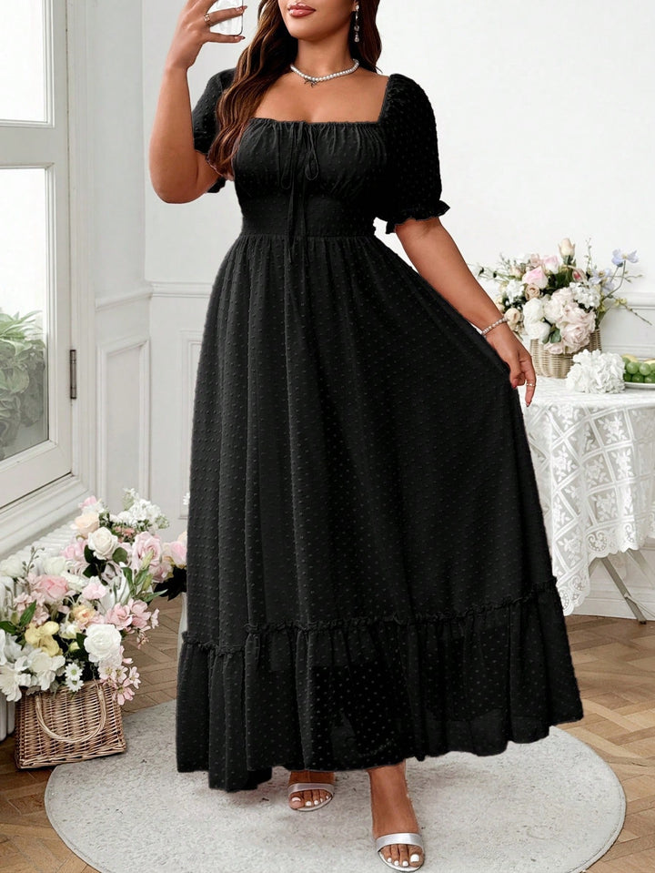 SHEIN maxi ruha, fekete
