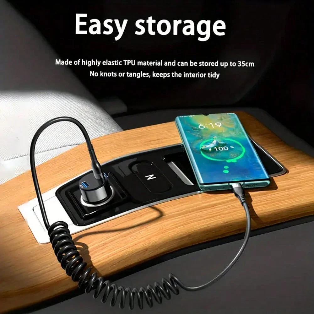 Cablu USB de încărcare SHEIN, negru