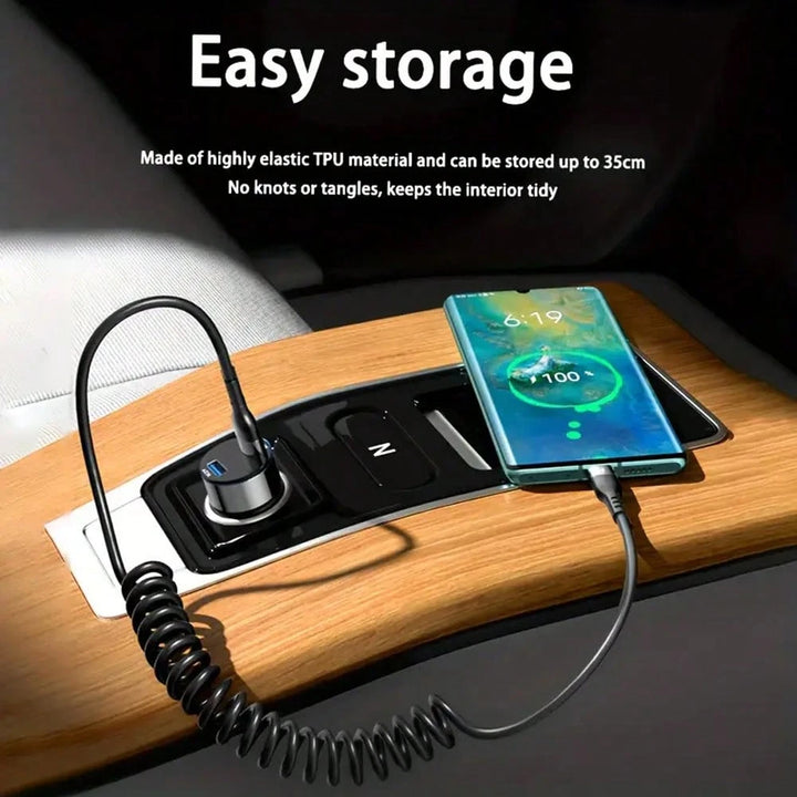 Cablu USB de încărcare SHEIN, negru