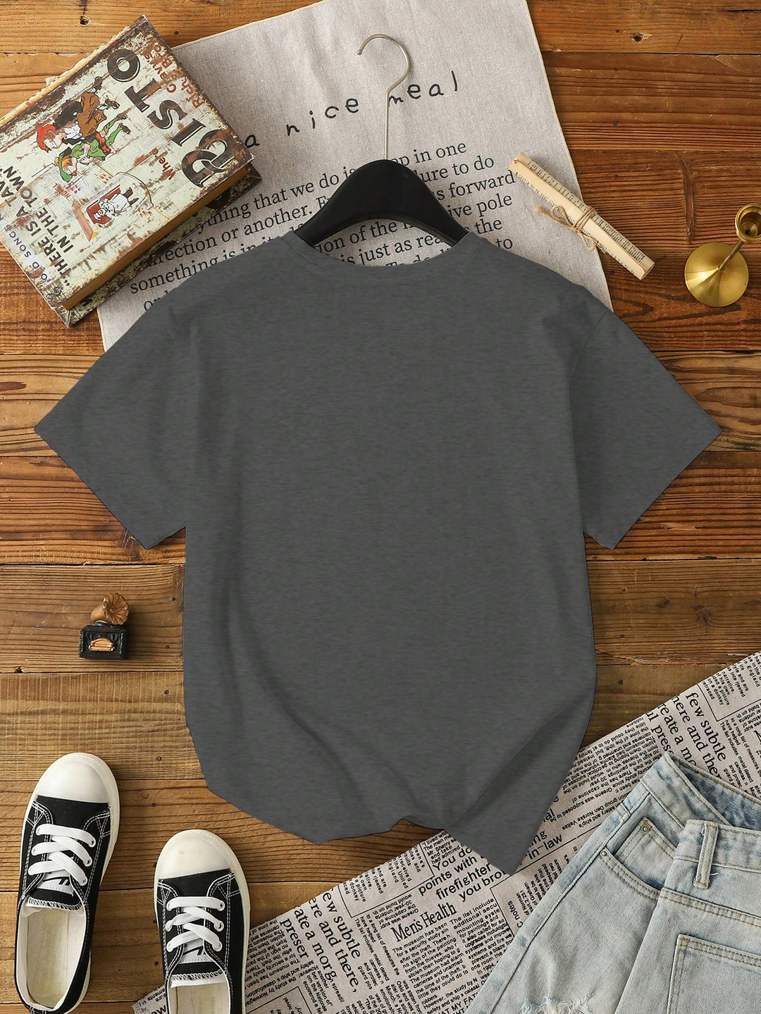 Tricou SHEIN, gri