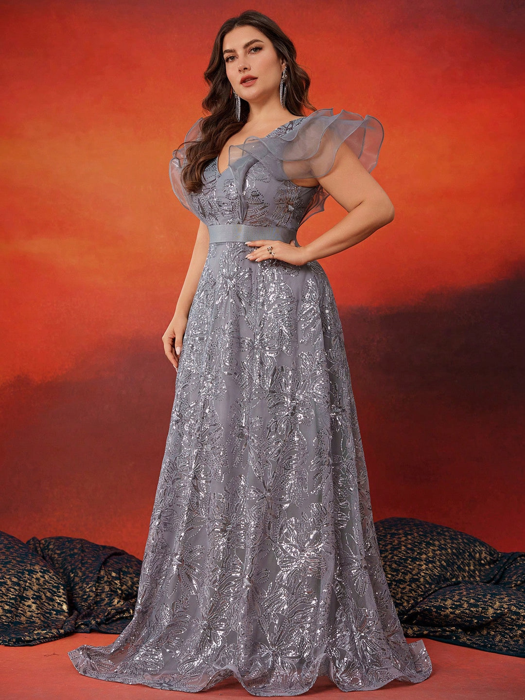 Rochie SHEIN, gri