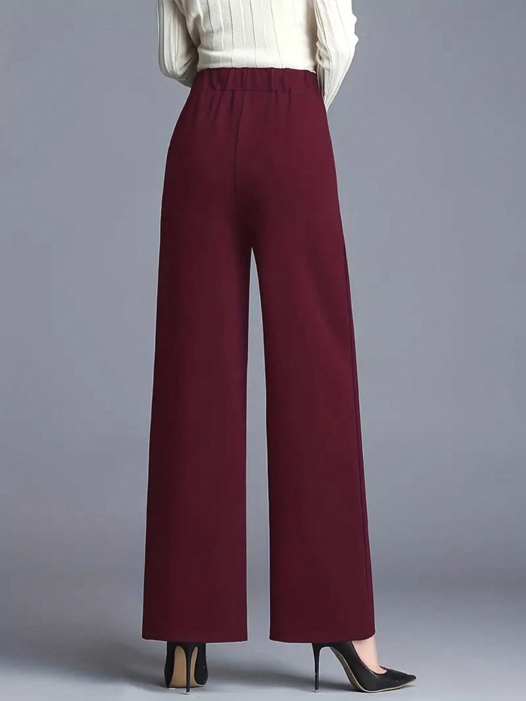 Pantaloni SHEIN, roșu