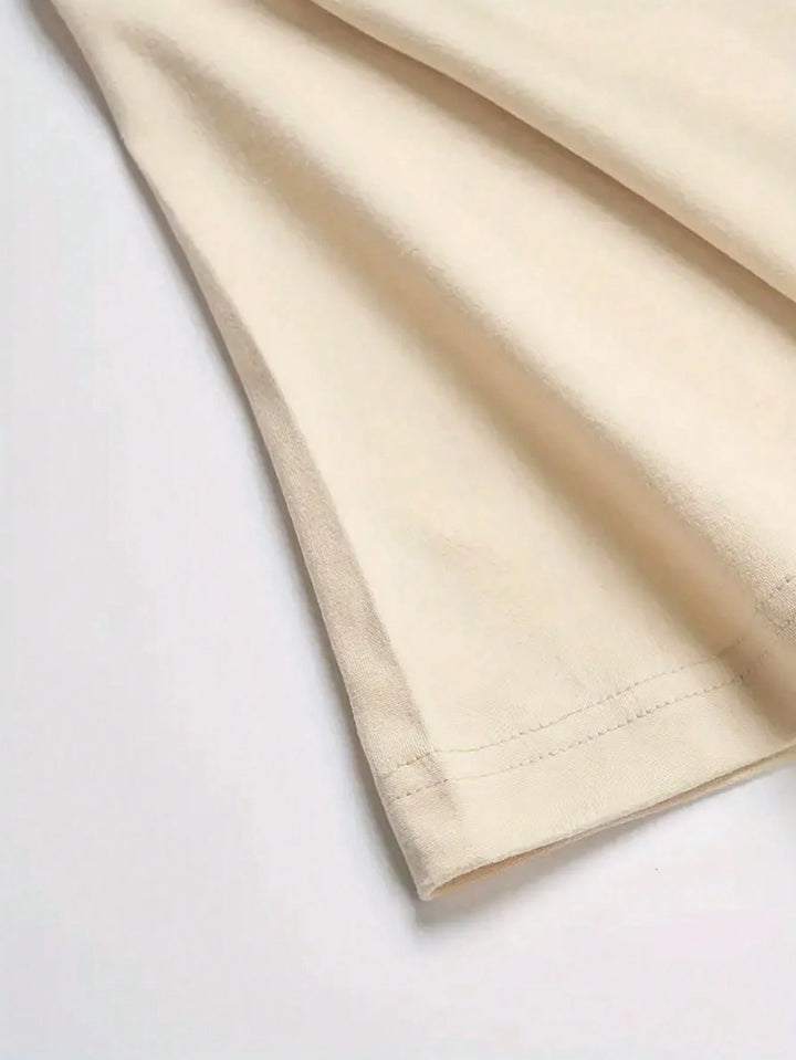 Tricou SHEIN, crem