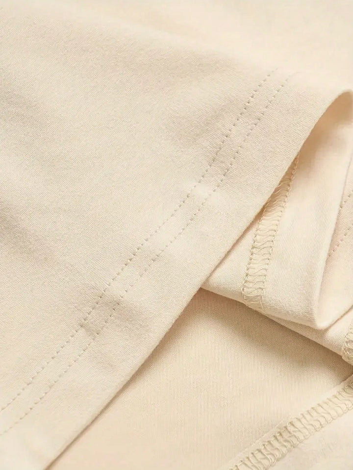 Tricou SHEIN, crem
