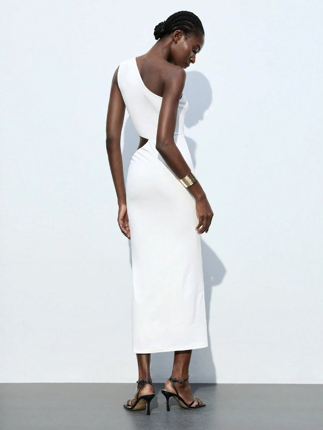 Rochie maxi SHEIN, alb