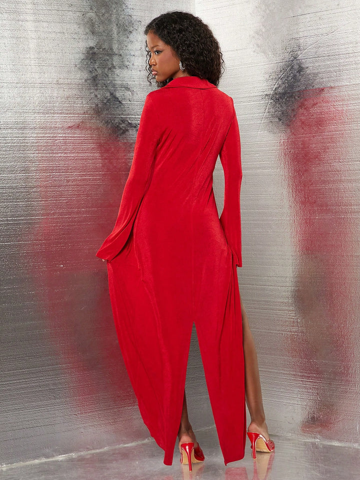SHEIN maxi ing, piros