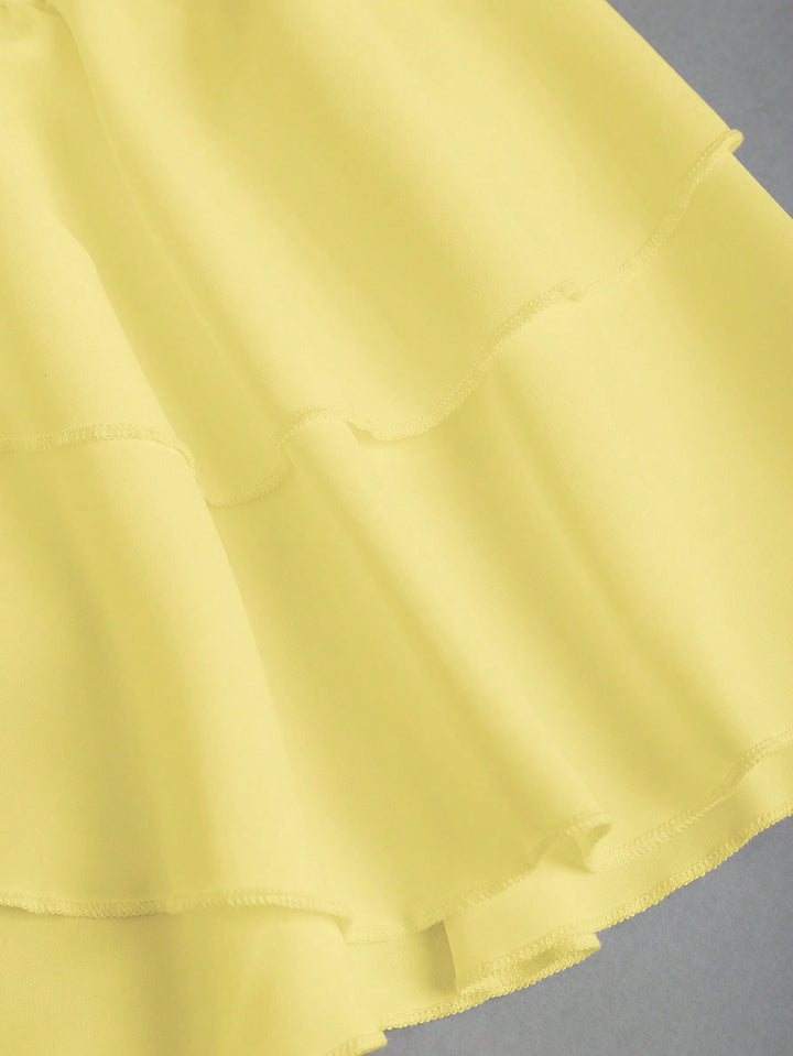 SHEIN Mini ruha, sárga