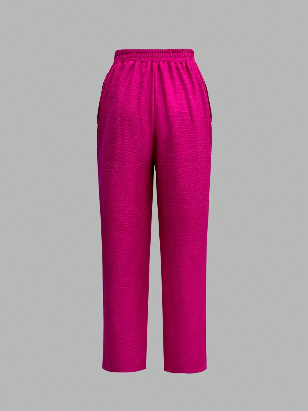 Pantaloni SHEIN, roz
