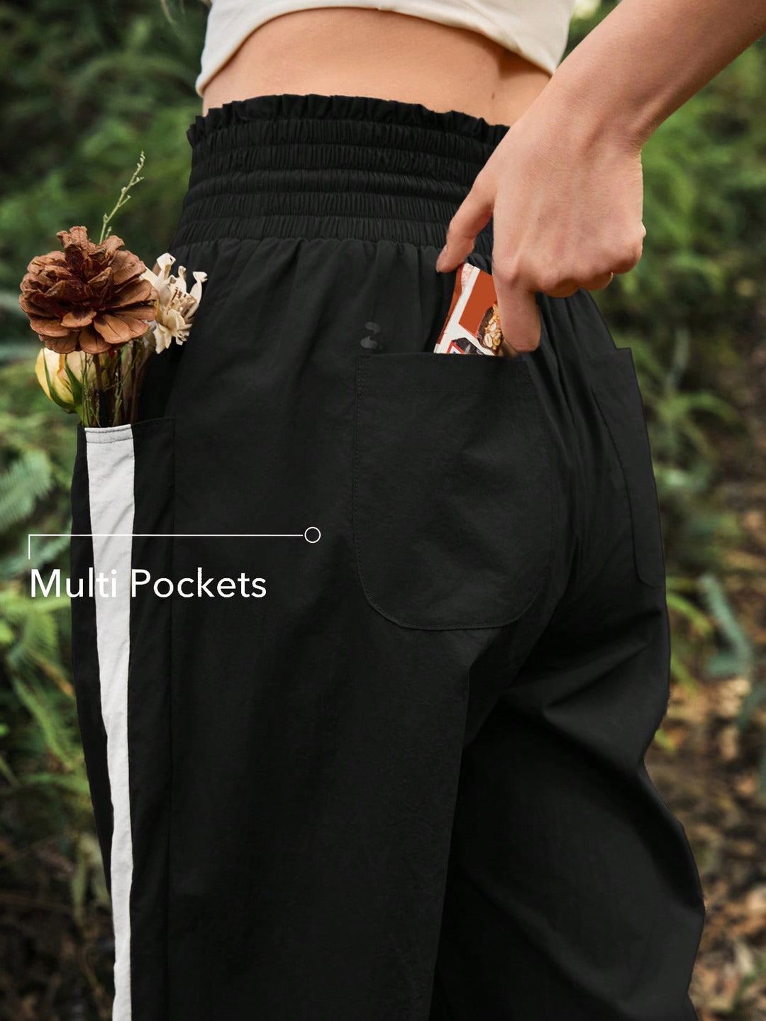 Pantaloni SHEIN, negru