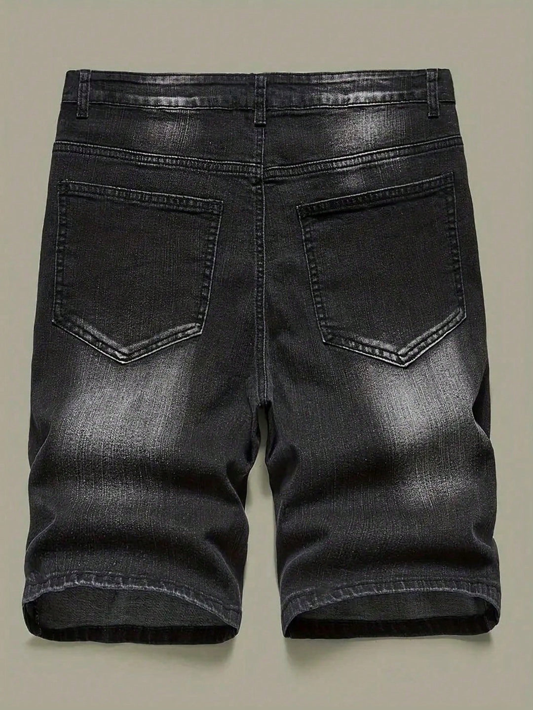 Pantaloni scurți de blugi SHEIN, gri