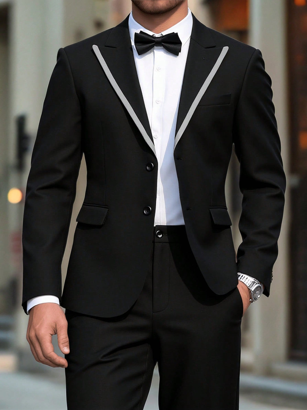 Costum SHEIN, negru