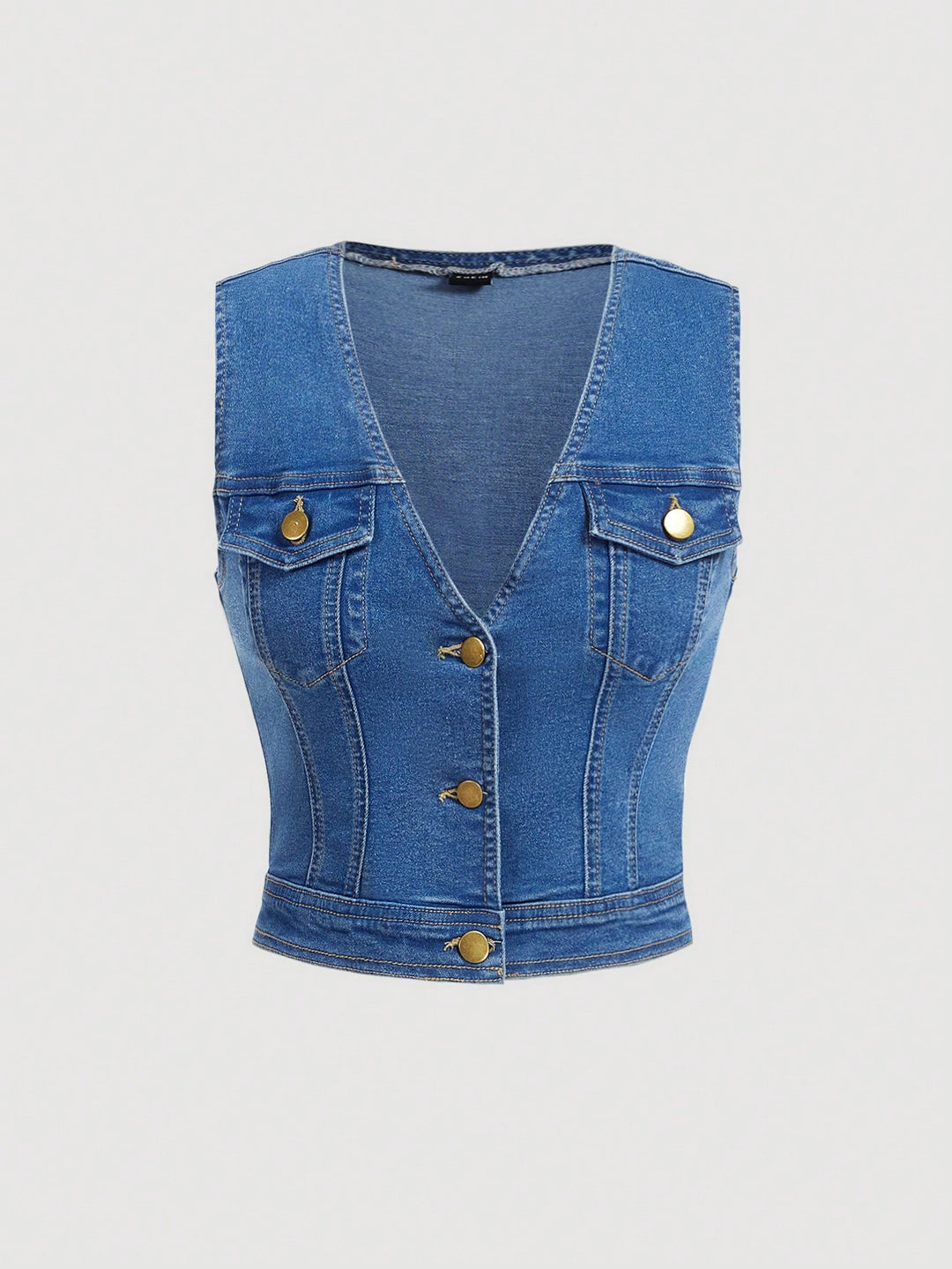 SHEIN farmer mellény, kék