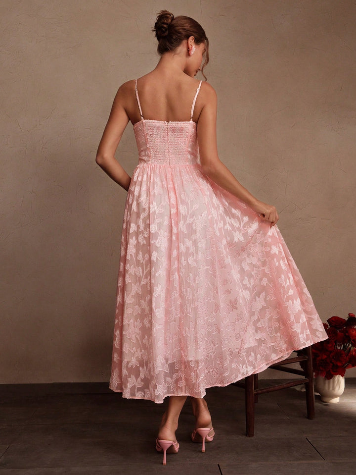 Rochie maxi SHEIN, roz