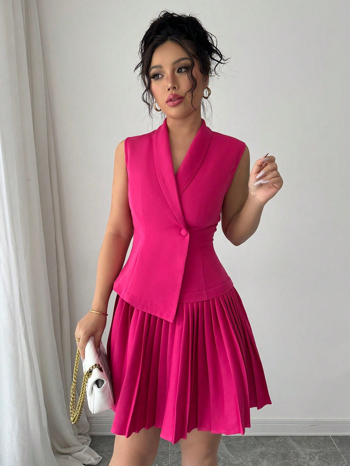 Rochie mini SHEIN, roz