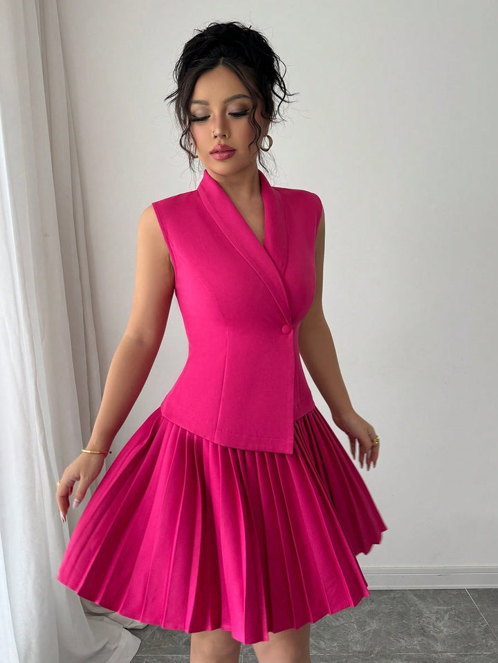 Rochie mini SHEIN, roz