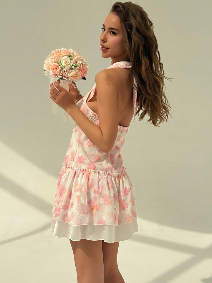 SHEIN mini ruha, rózsaszín