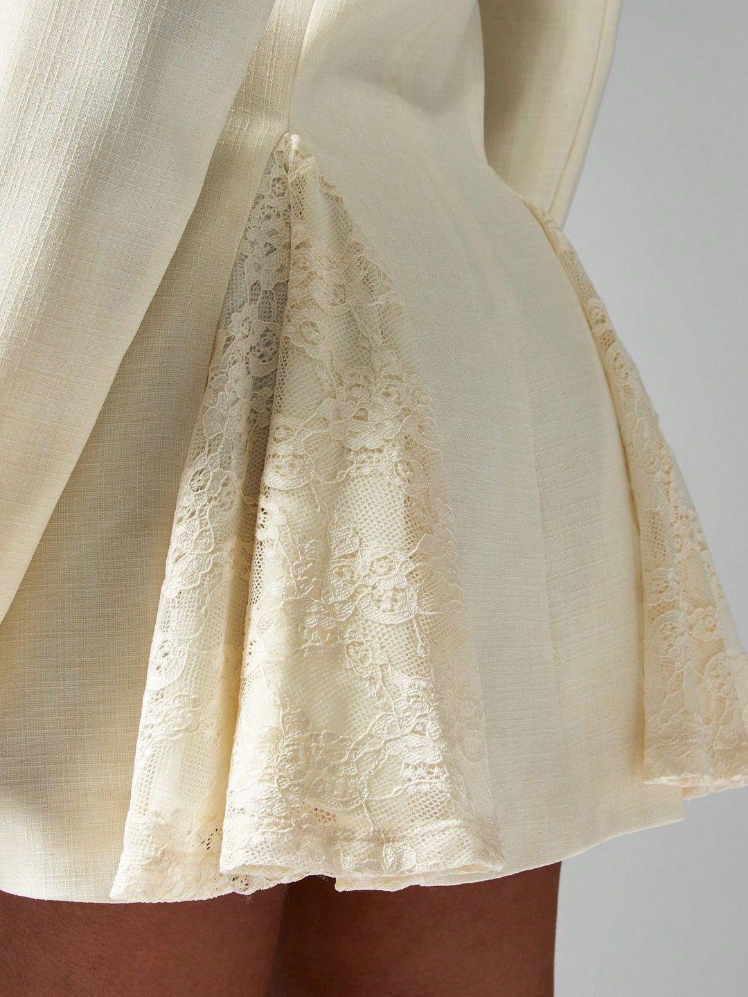 Rochie tip sacou SHEIN, crem
