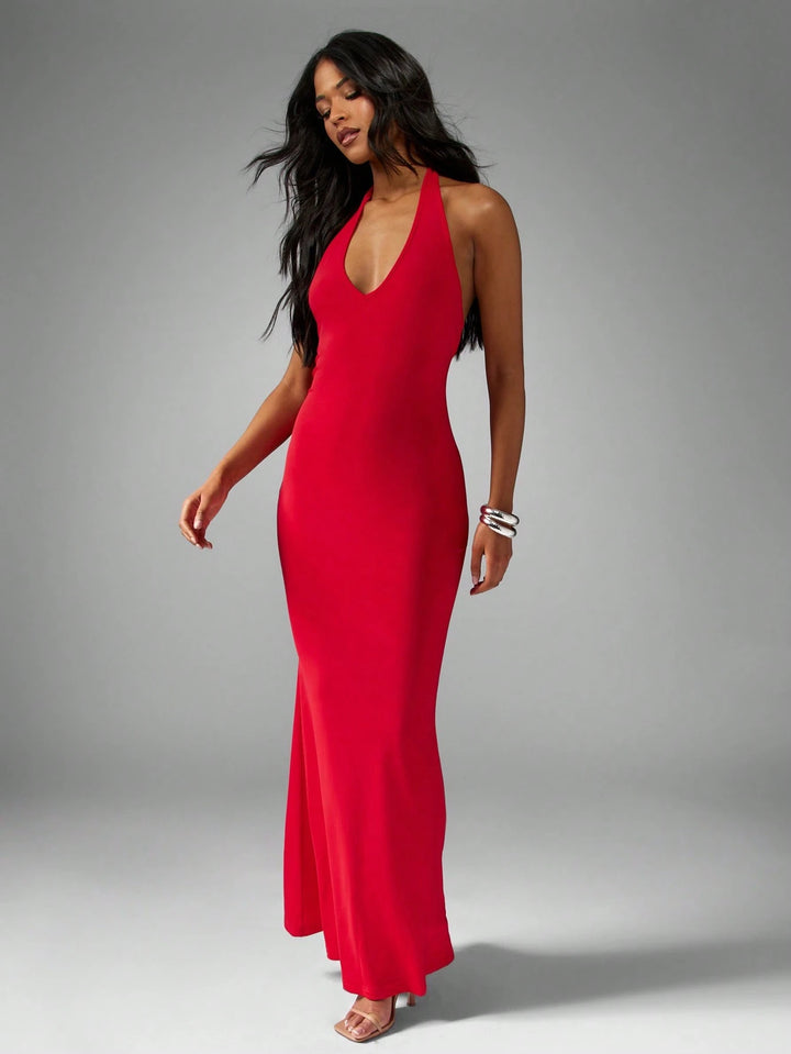 Rochie maxi SHEIN, roșu