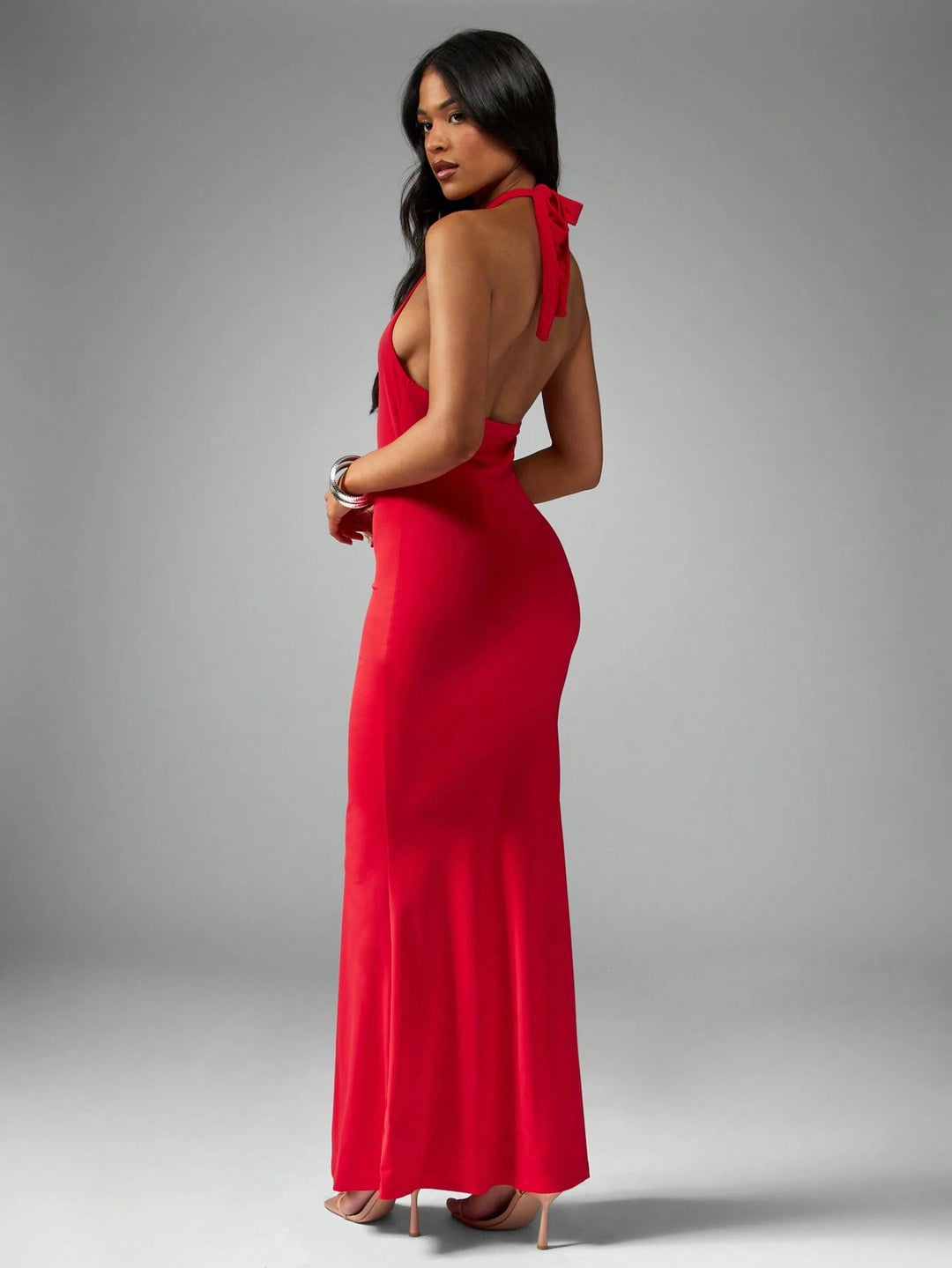 Rochie maxi SHEIN, roșu