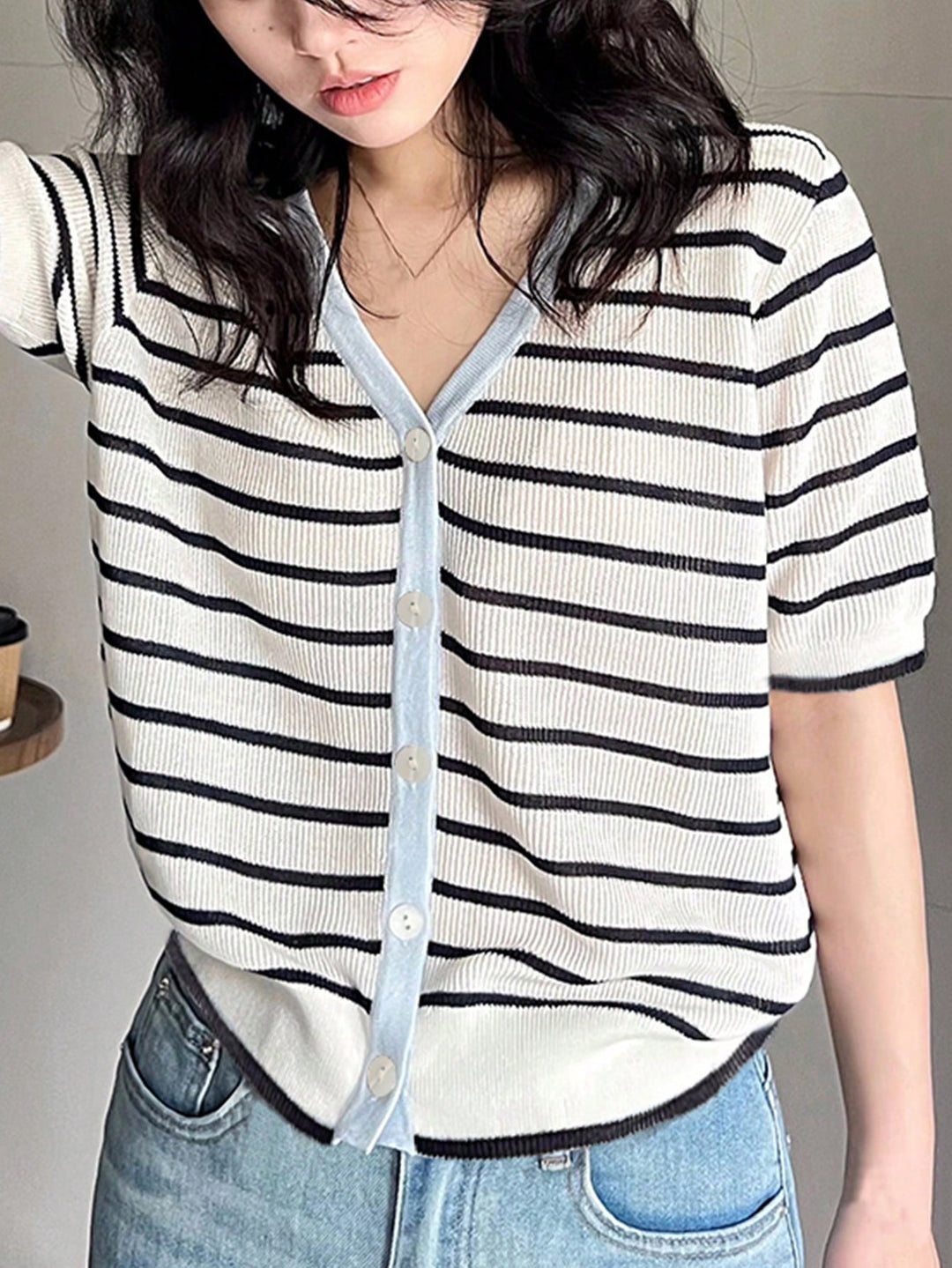 Cardigan SHEIN, bej