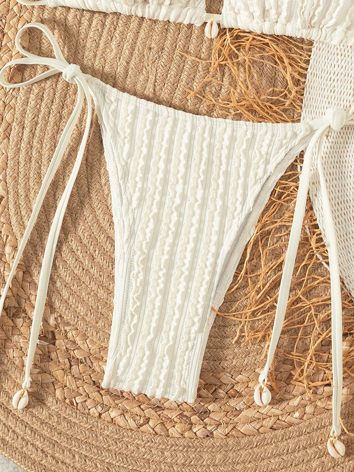 Set bikini SHEIN, bej