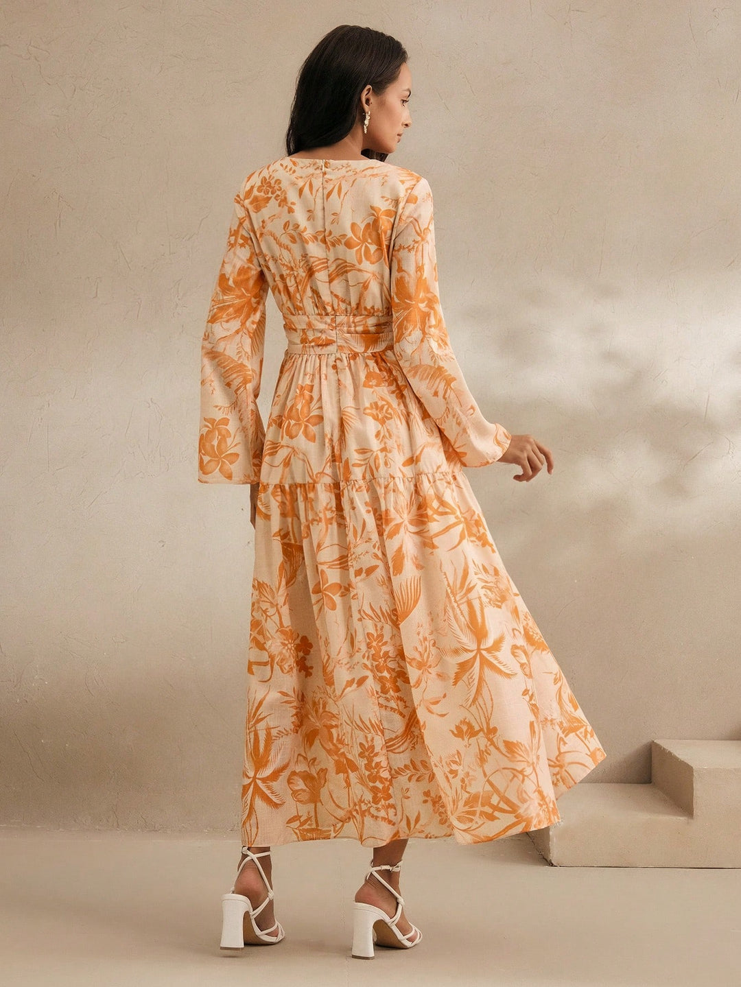 Rochie maxi SHEIN, mix culori
