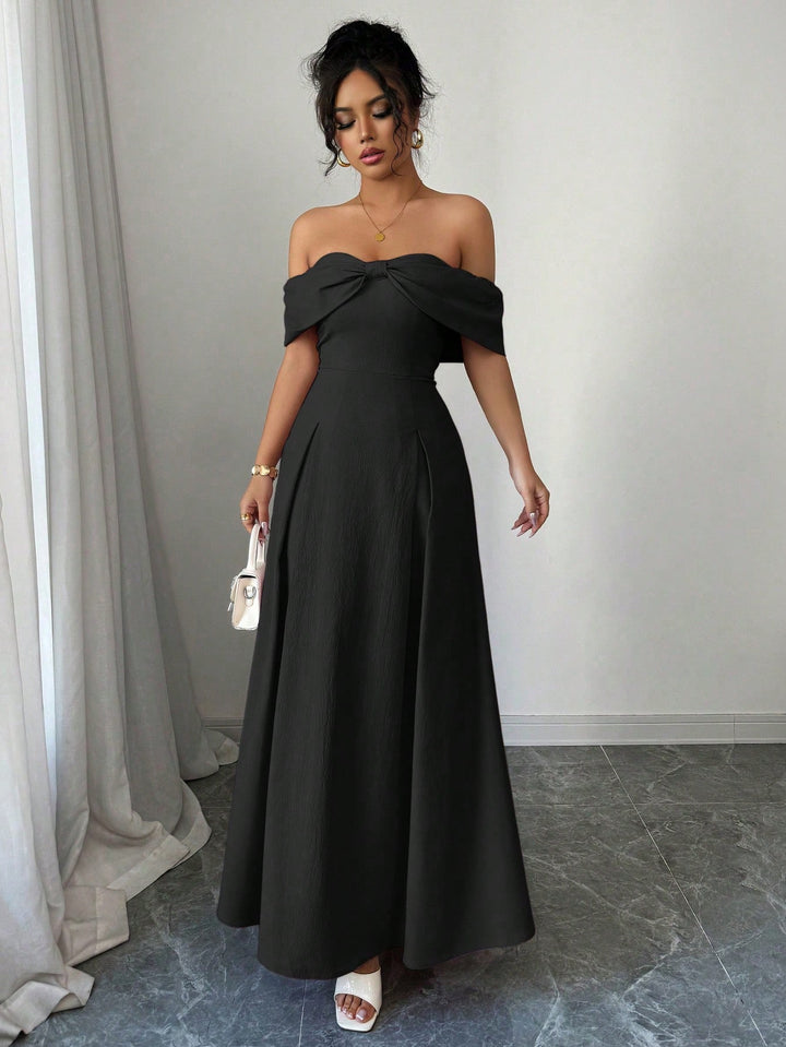 SHEIN Maxi ruha, fekete