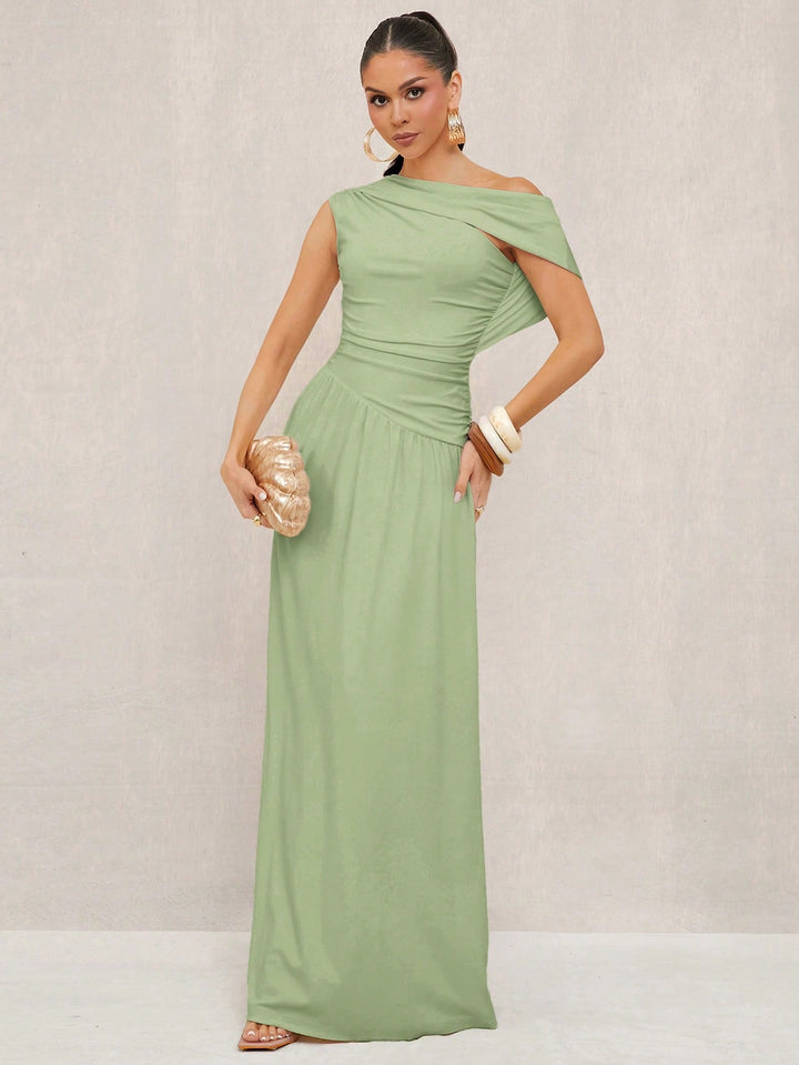 Rochie maxi SHEIN, verde