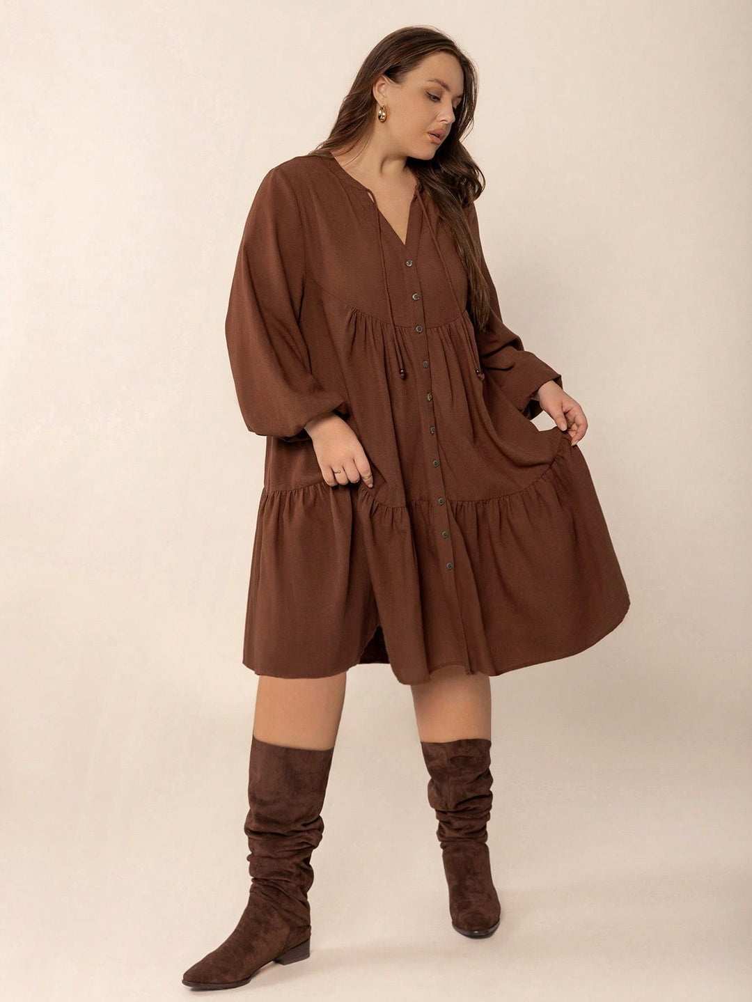 Rochie SHEIN, maro