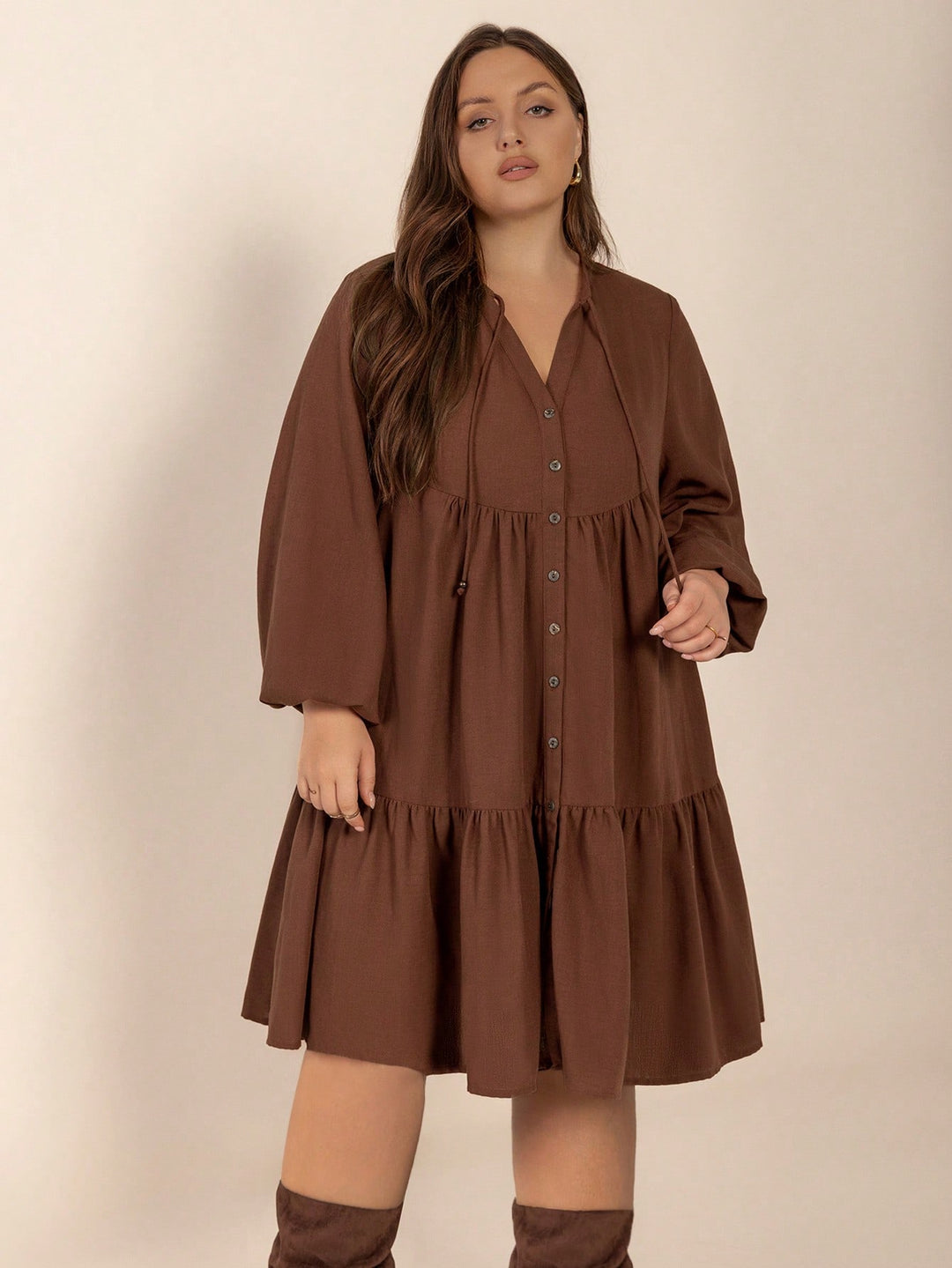 Rochie SHEIN, maro