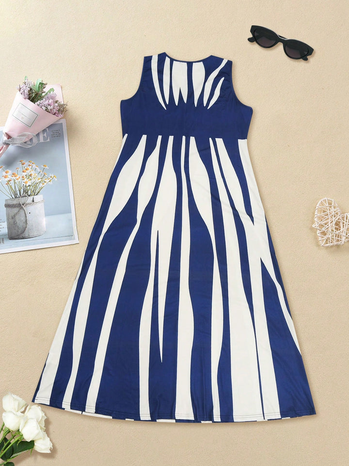 Rochie maxi SHEIN, mix culori