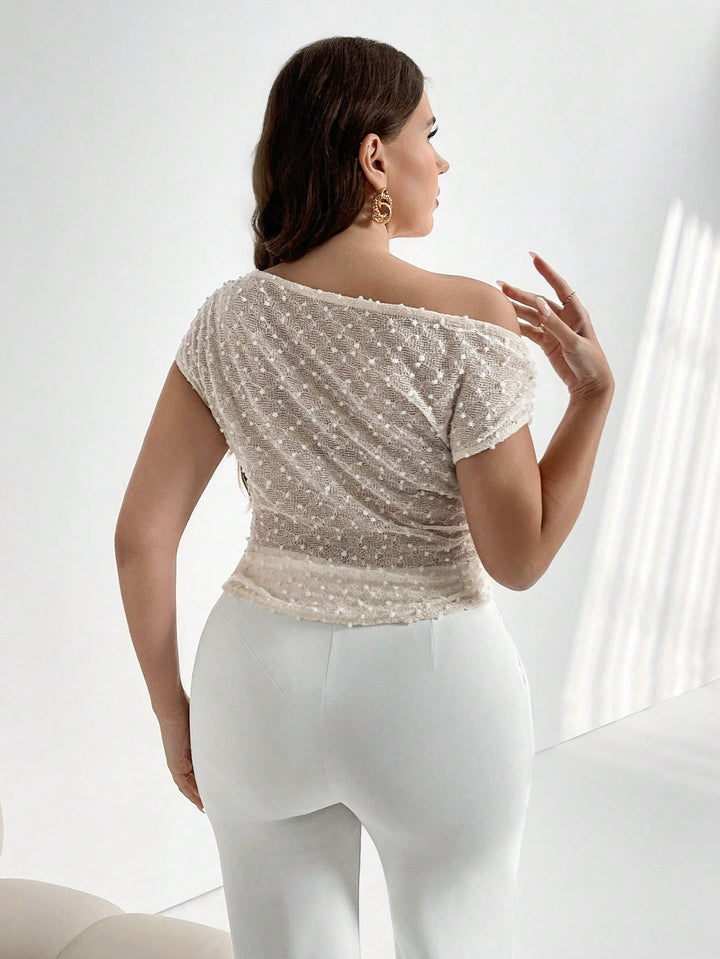 Tricou SHEIN, bej