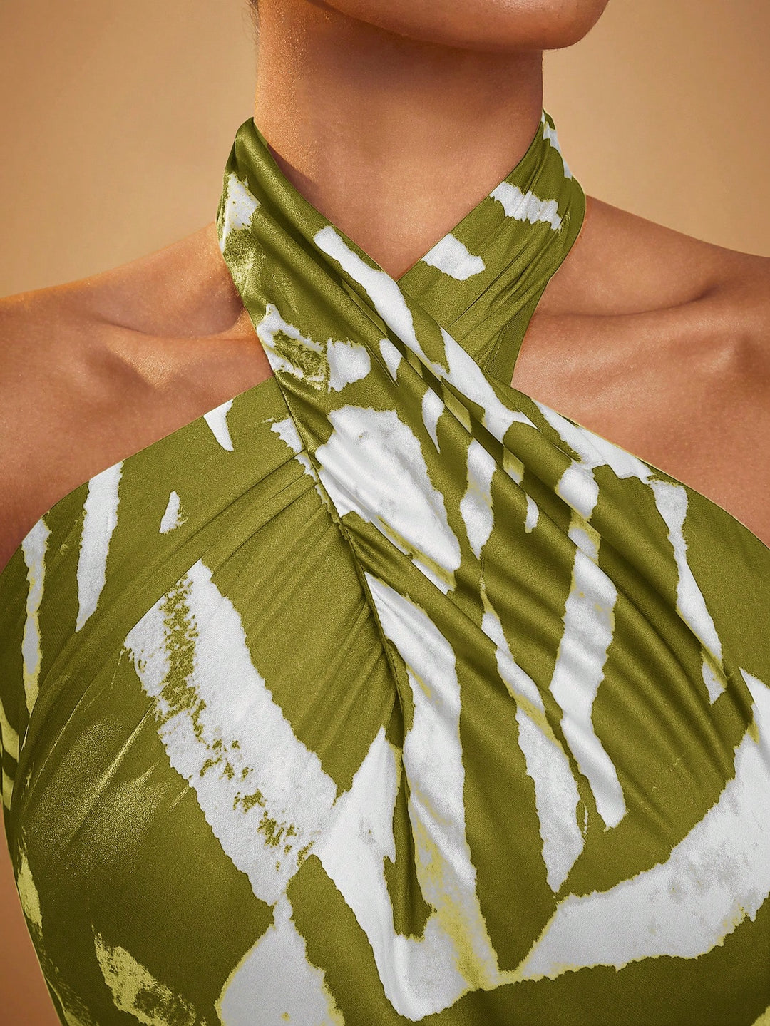 Rochie maxi SHEIN, verde
