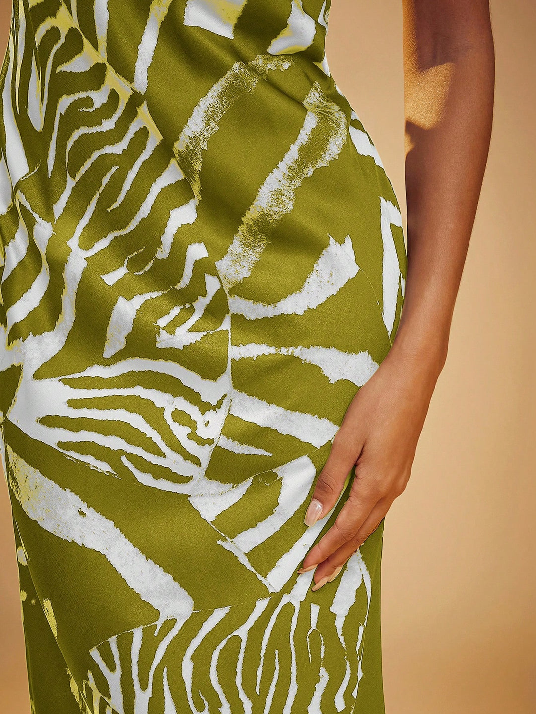 Rochie maxi SHEIN, verde