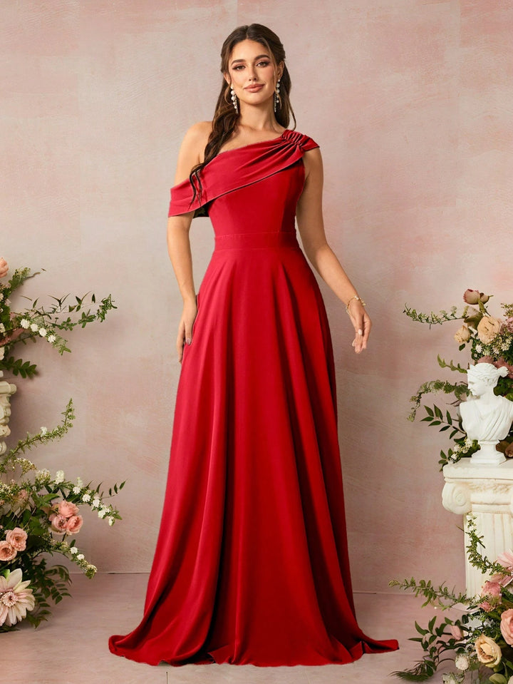 Rochie maxi SHEIN, roșu