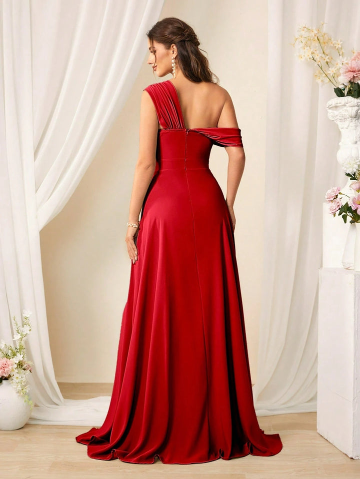 Rochie maxi SHEIN, roșu